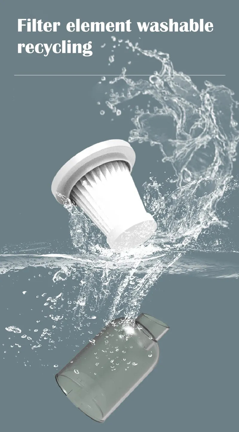 Wireless Car Vacuum Cleaner Mini Wet Dry Vacuum