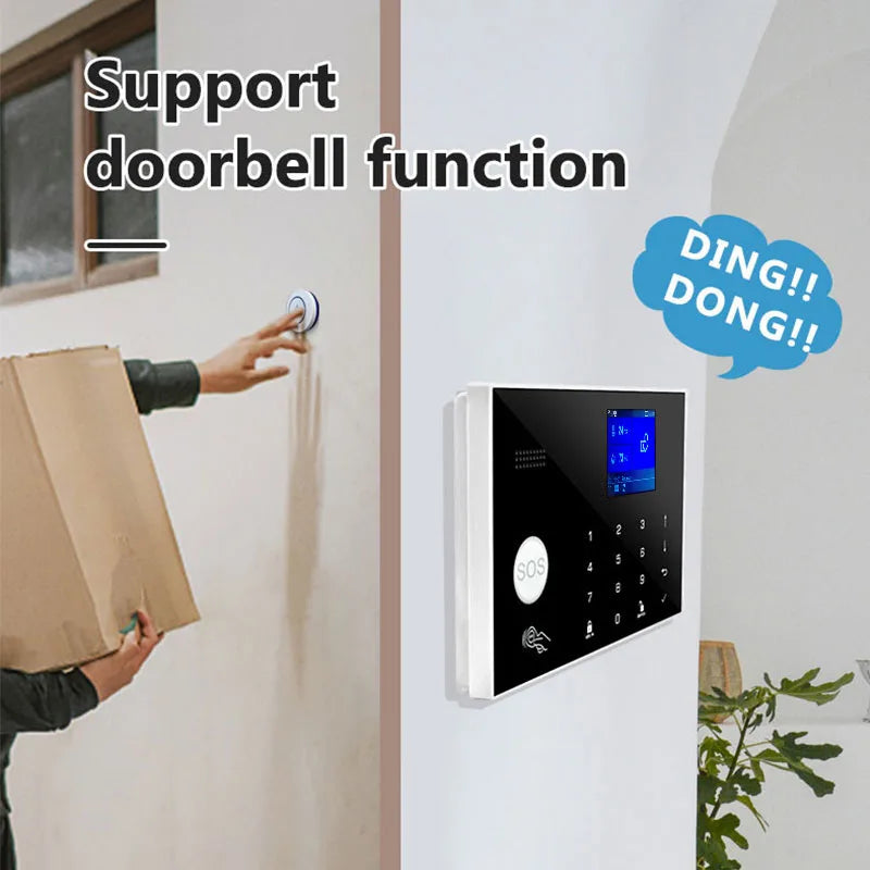 Smart Alarm System WiFi GSM Home Security Kit
