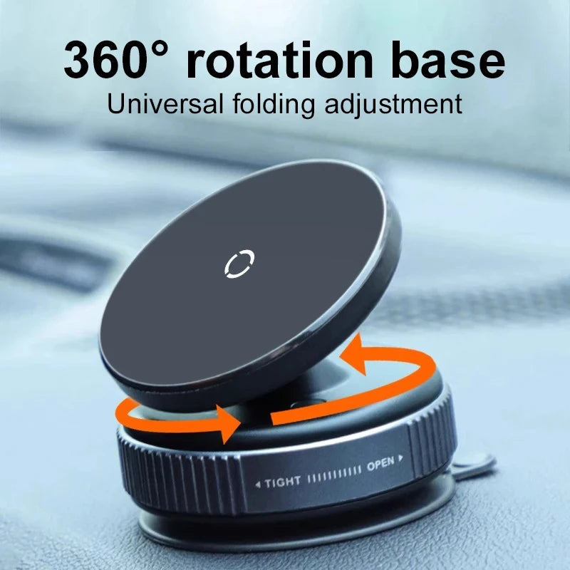 Car Phone Holder Magnetic Suction Cup 360° Rotatable
