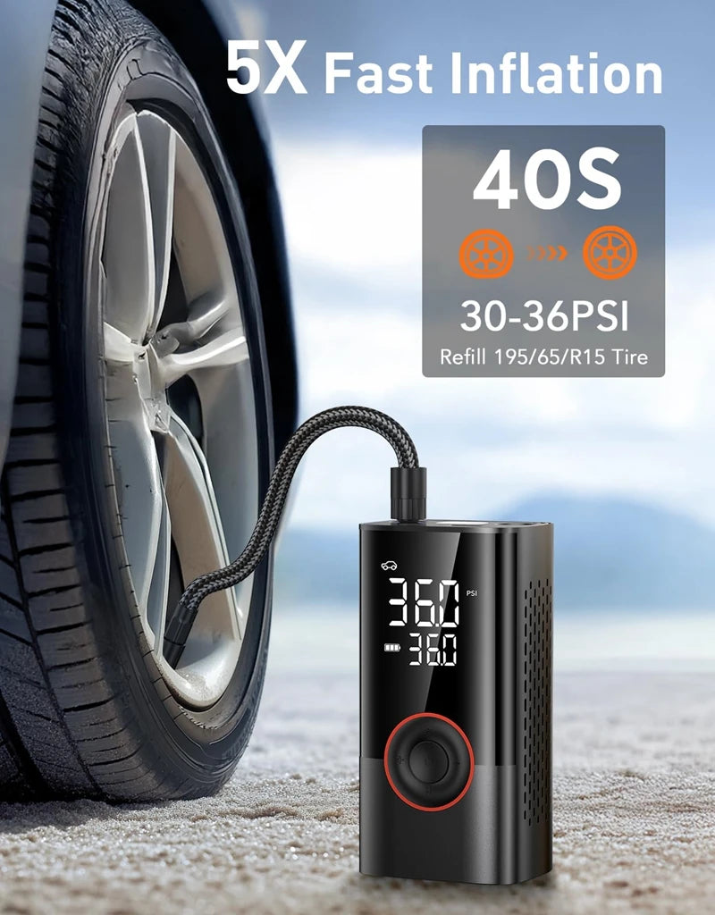 Portable Air Compressor 150PSI Tire Inflator