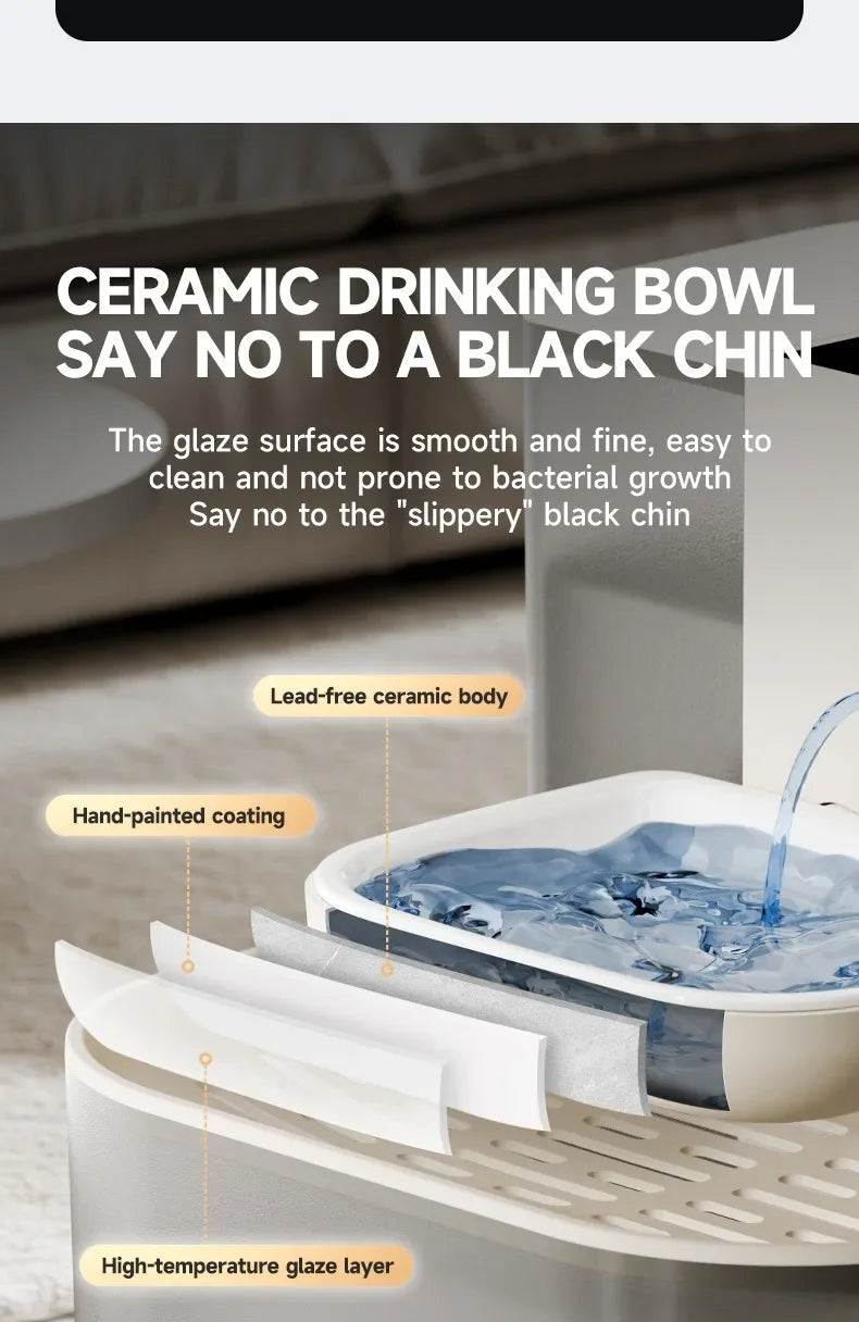 Smart Pet Water Dispenser 4.5L Automatic Fountain