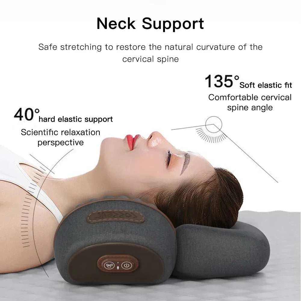 Neck Massager Pillow Electric Heating Support