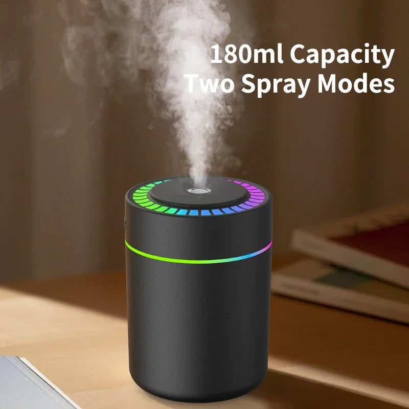 Mini Air Humidifier 180ML USB Aroma Diffuser