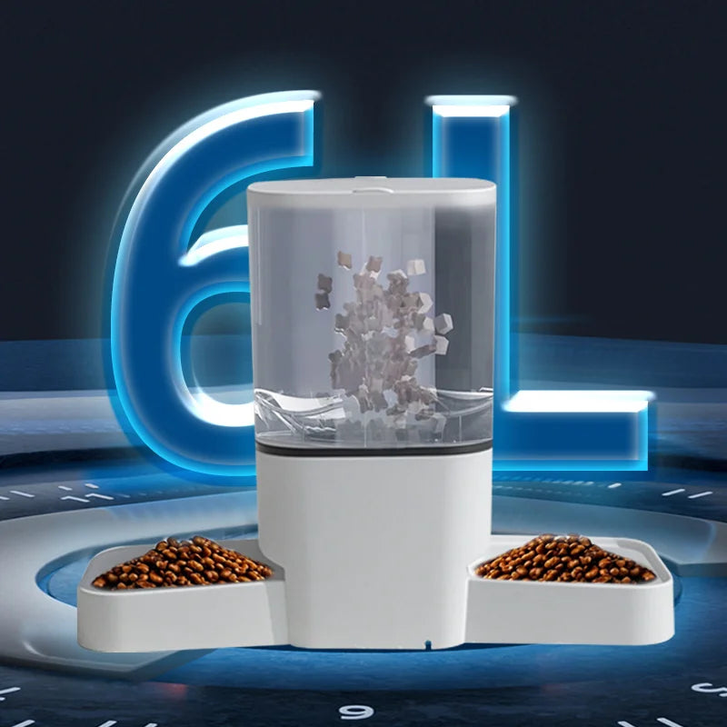 Smart Pet Feeder 6L Automatic Food Dispenser