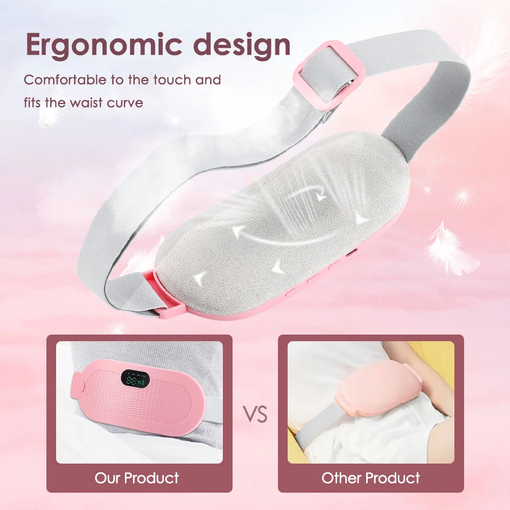 Menstrual Heating Pad Rechargeable Heat Relief Belt