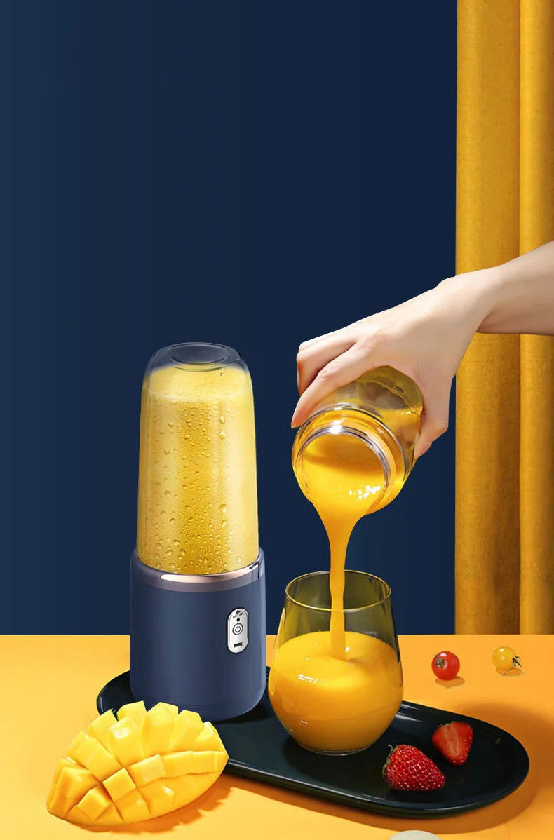 Portable Juicer Blender 400ml USB Smoothie Cup