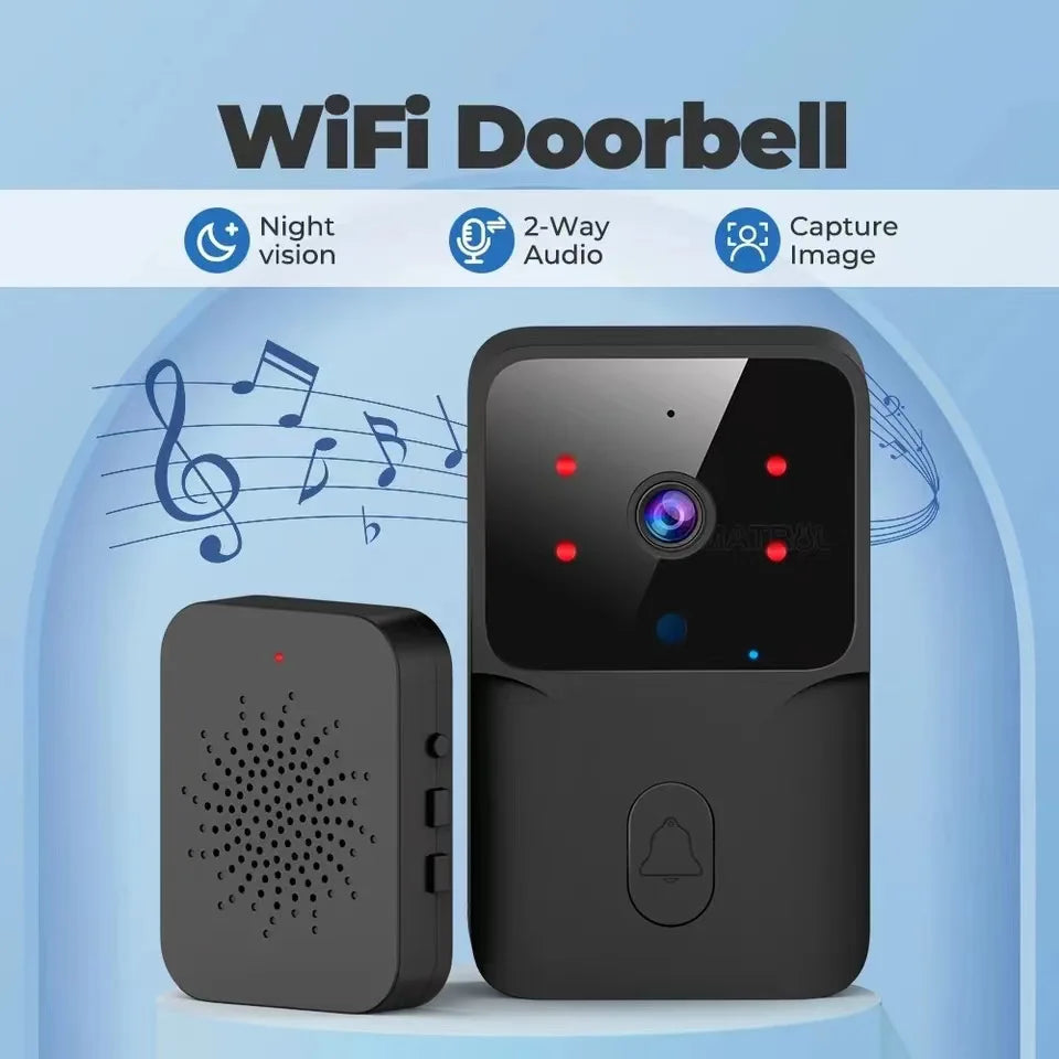 Smart Video Doorbell WiFi Camera Two Way Intercom