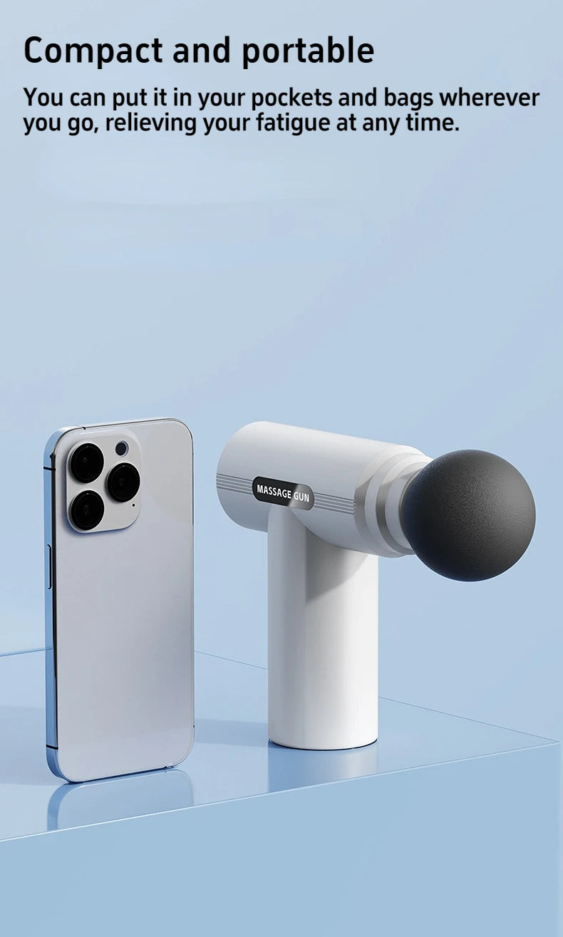 Mini Massage Gun USB Deep Tissue Muscle Relaxer