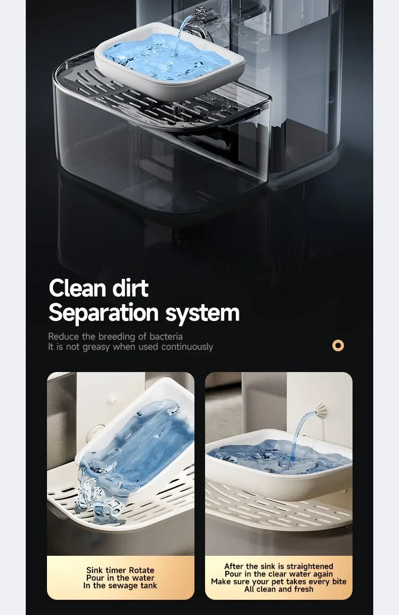 Smart Pet Water Dispenser 4.5L Automatic Fountain