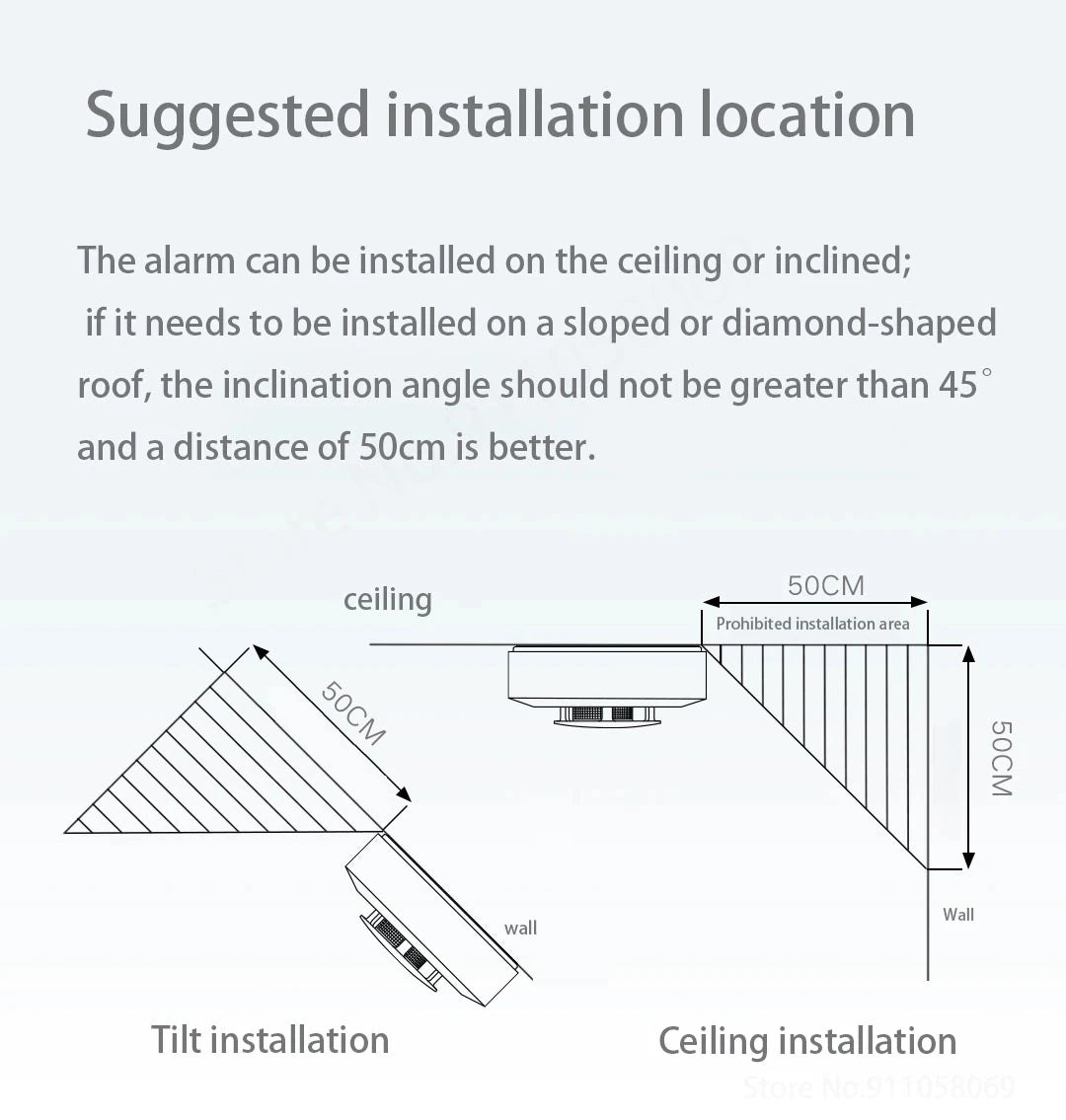 Smart Smoke Detector Xiaomi Fire Alarm Sensor