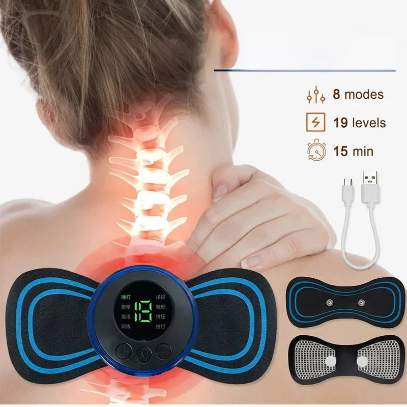 Electric Neck Massager Cervical Muscle Relax Tool