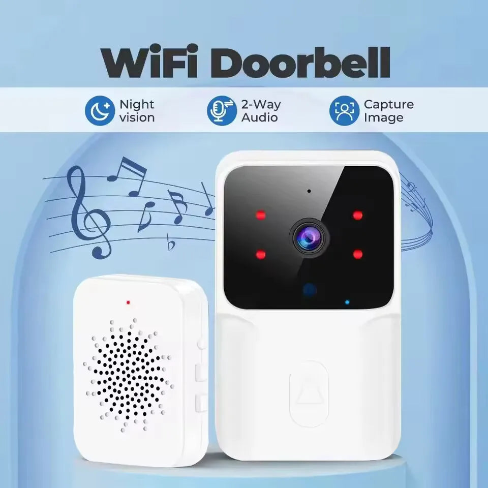 Smart Video Doorbell WiFi Camera Two Way Intercom