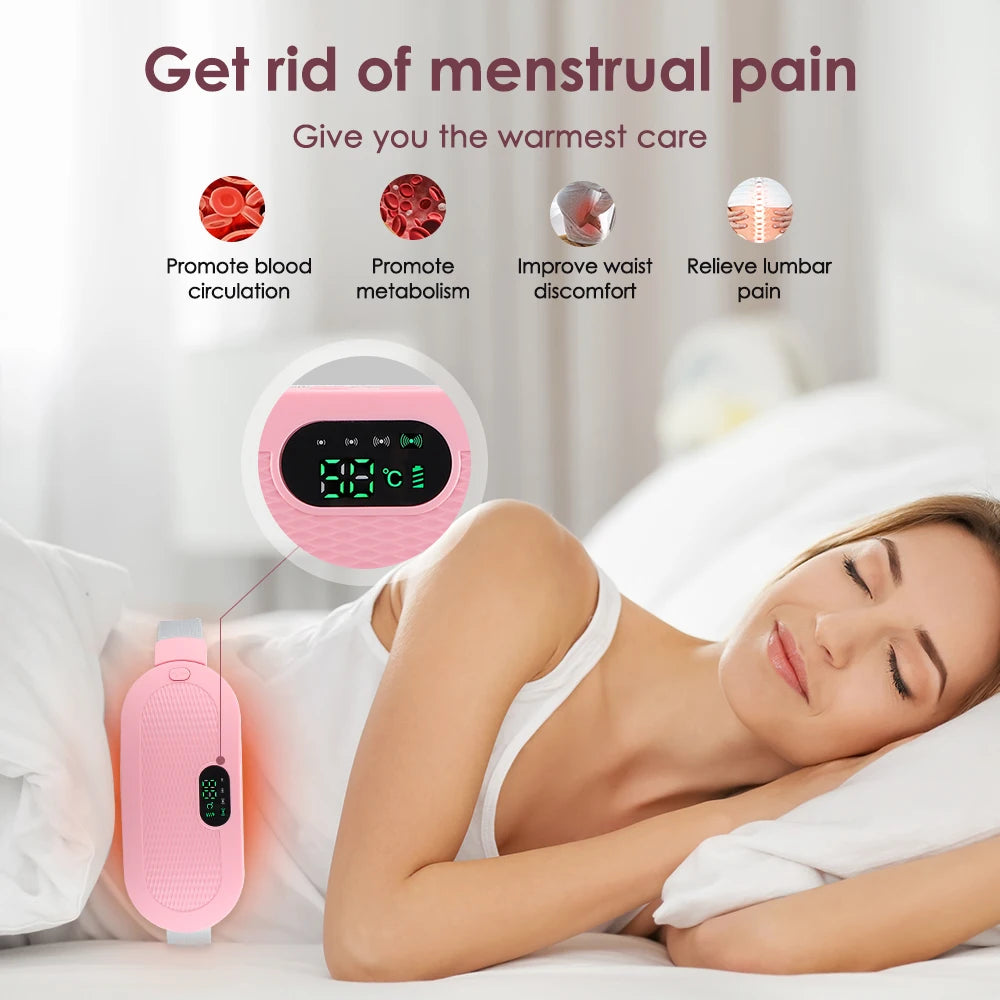 Menstrual Heating Pad Rechargeable Heat Relief Belt