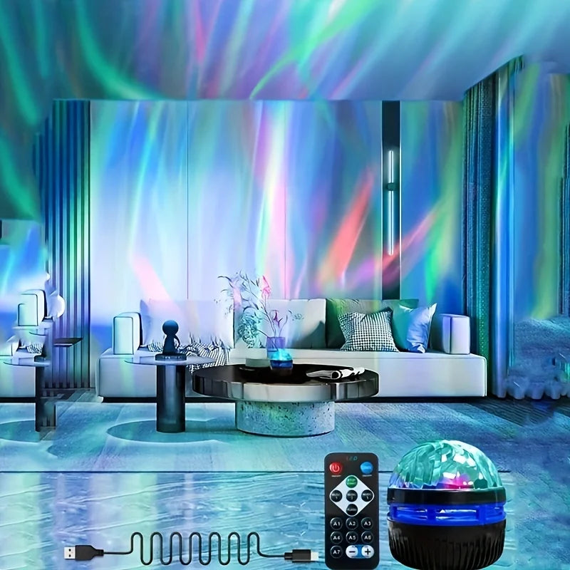 Galaxy Projector Aurora RGB Night Light USB