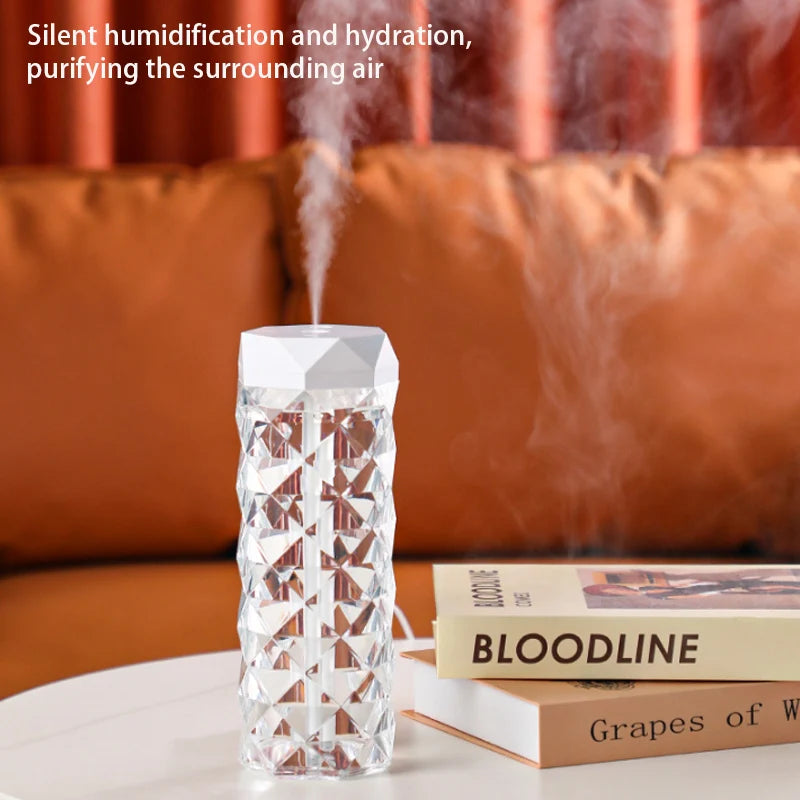 Air Humidifier 400ML Aroma Diffuser RGB Light