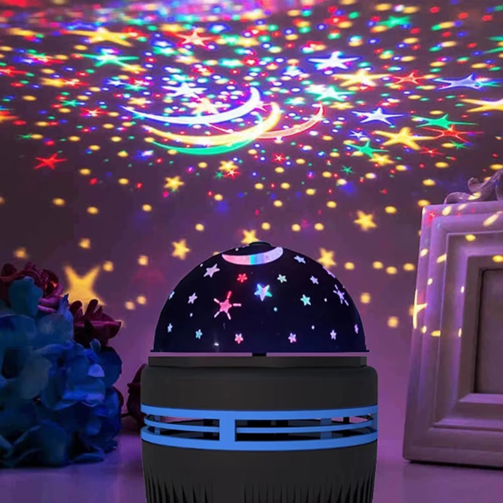 Galaxy Projector Aurora RGB Night Light USB