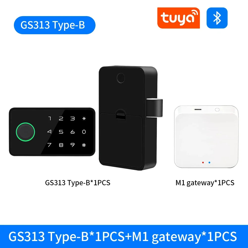 Smart Fingerprint Cabinet Lock Keyless Door Lock