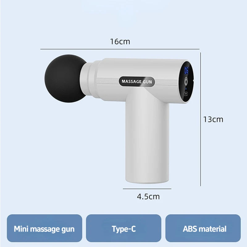 Mini Massage Gun USB Deep Tissue Muscle Relaxer