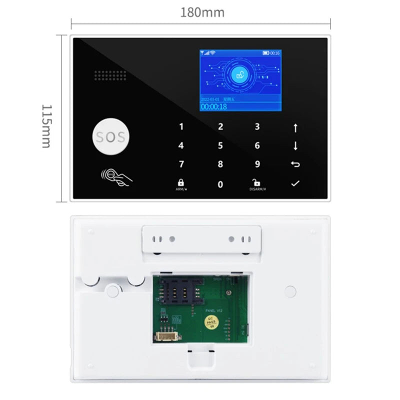 Home Alarm System WiFi GSM Security Sensor Kit