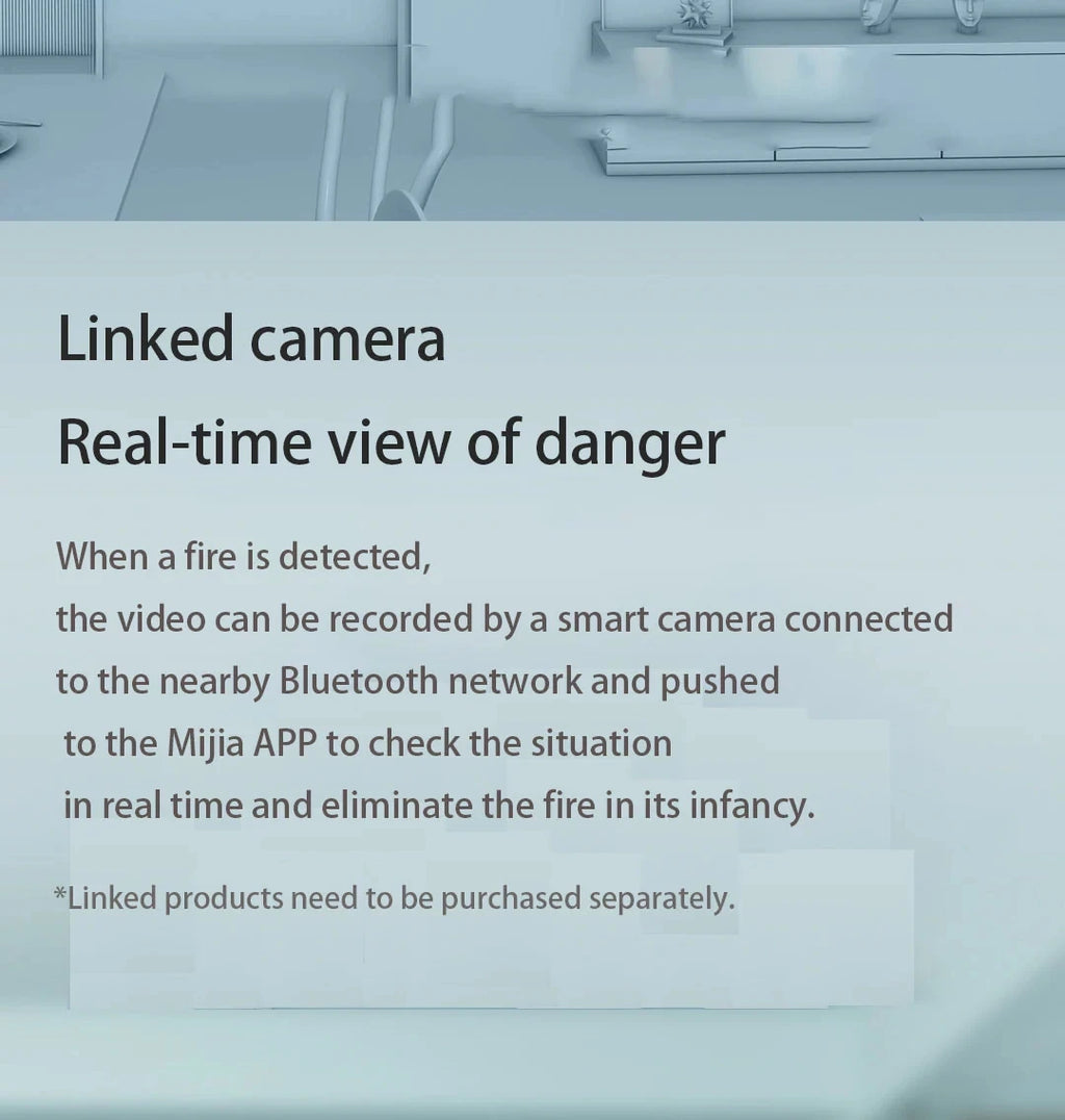 Smart Smoke Detector Xiaomi Fire Alarm Sensor