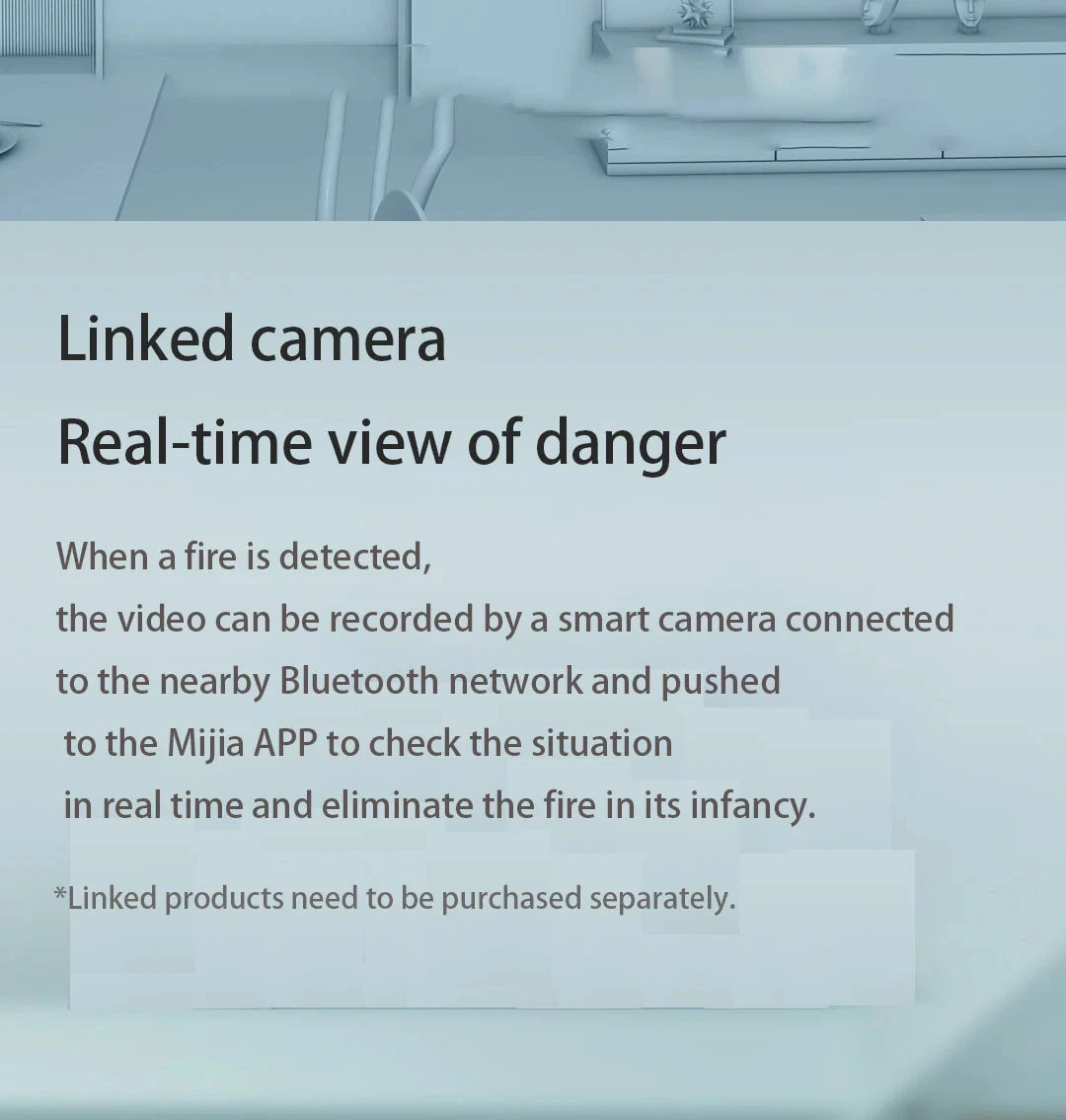 Smart Smoke Detector Xiaomi Fire Alarm Sensor