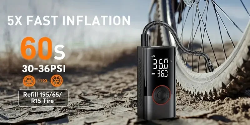 Portable Air Compressor 150PSI Tire Inflator