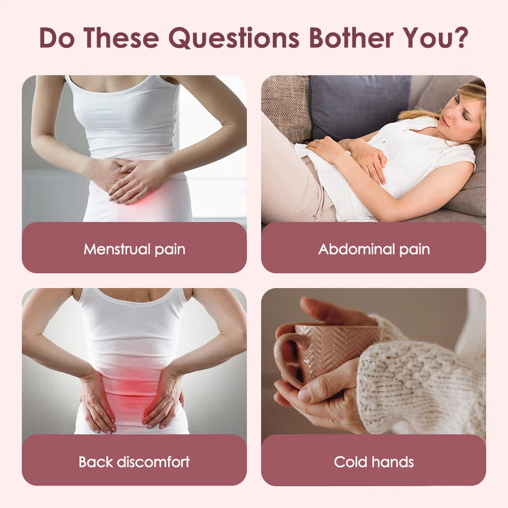 Menstrual Heating Pad Rechargeable Heat Relief Belt