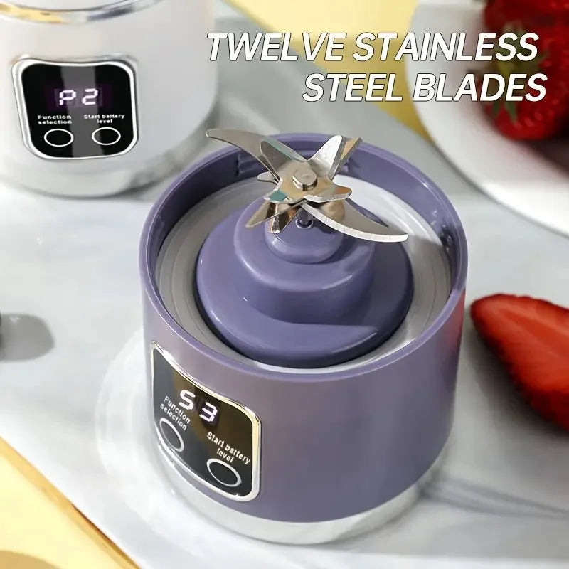 Portable Juicer Blender USB Rechargeable Smoothie Maker