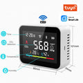 Smart CO2 Detector Tuya WiFi Air Quality Monitor