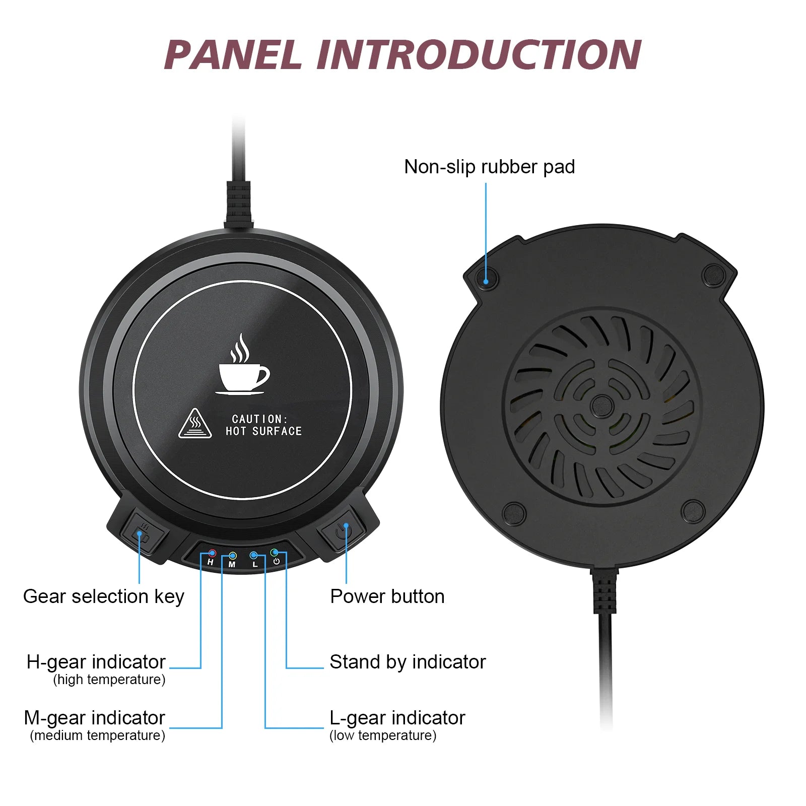 Coffee Mug Warmer Electric Cup Heater Coaster
