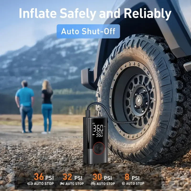 Portable Air Compressor 150PSI Tire Inflator