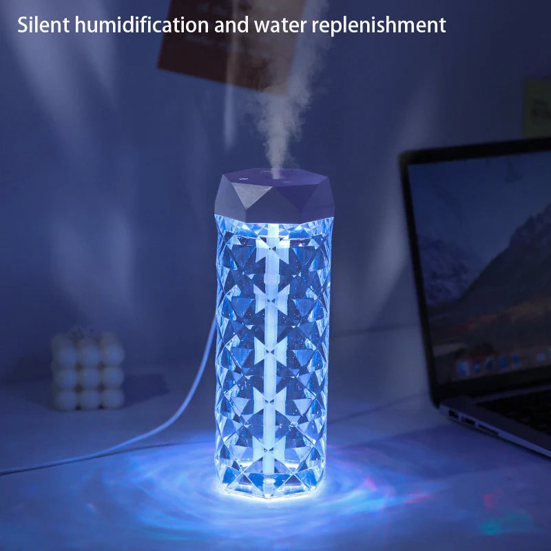 Air Humidifier 400ML Aroma Diffuser RGB Light