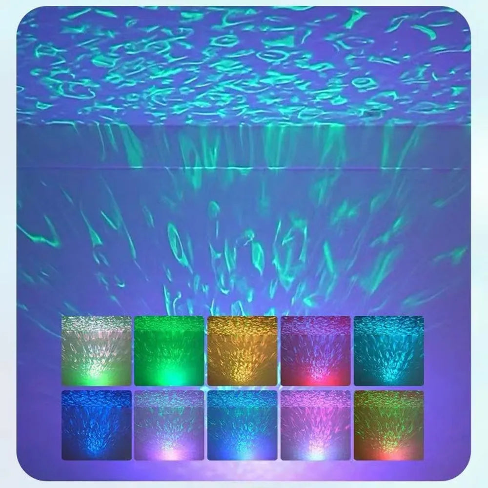 Galaxy Projector Aurora RGB Night Light USB