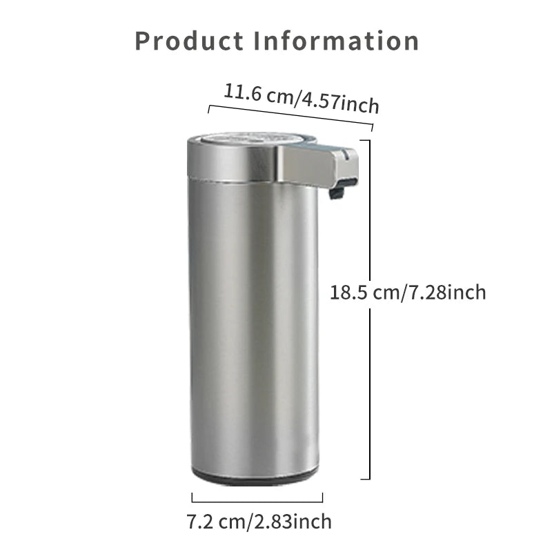 Automatic Soap Dispenser Smart Sensor Stainless Steel