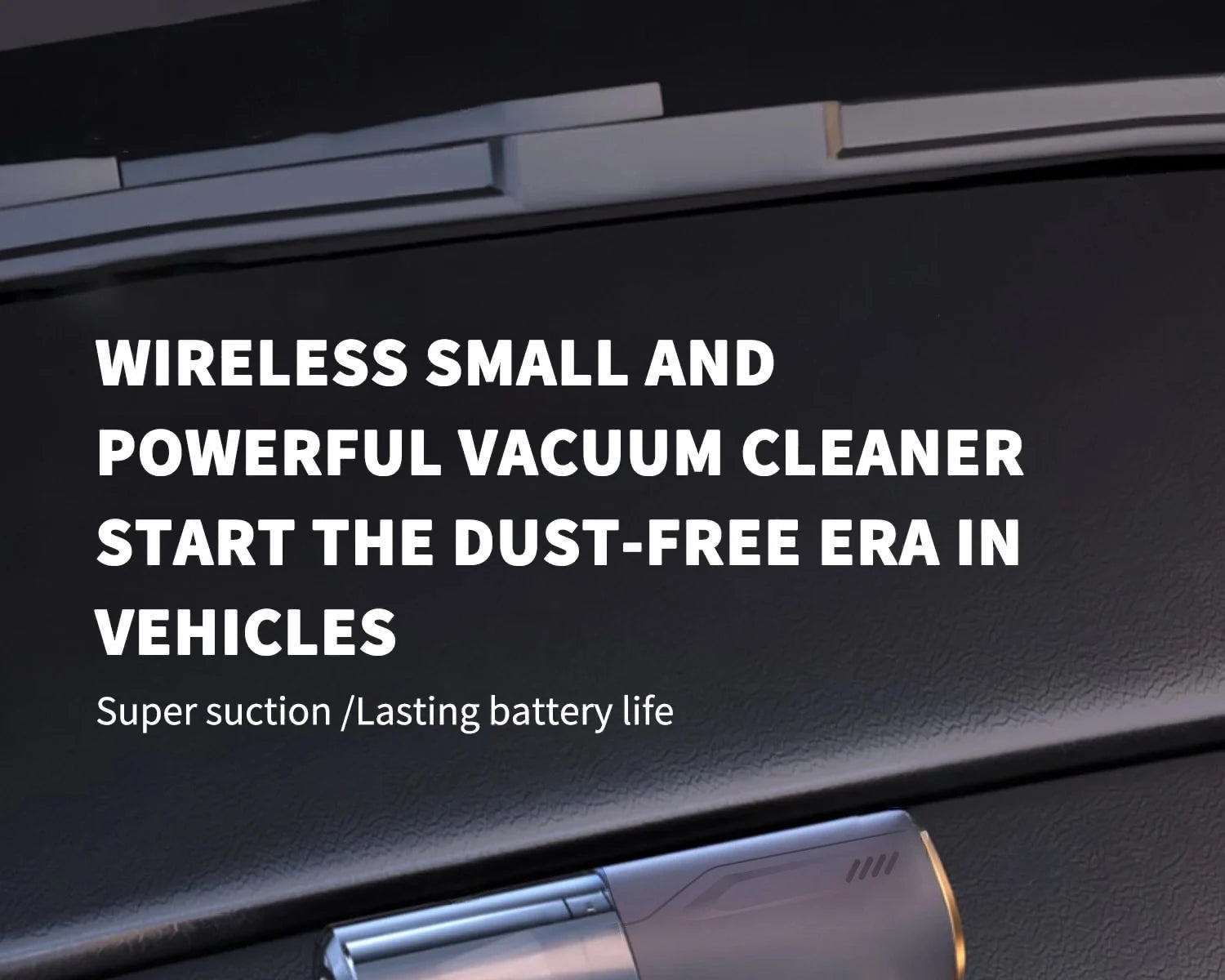 Car Vacuum Cleaner 98000Pa Powerful Wireless