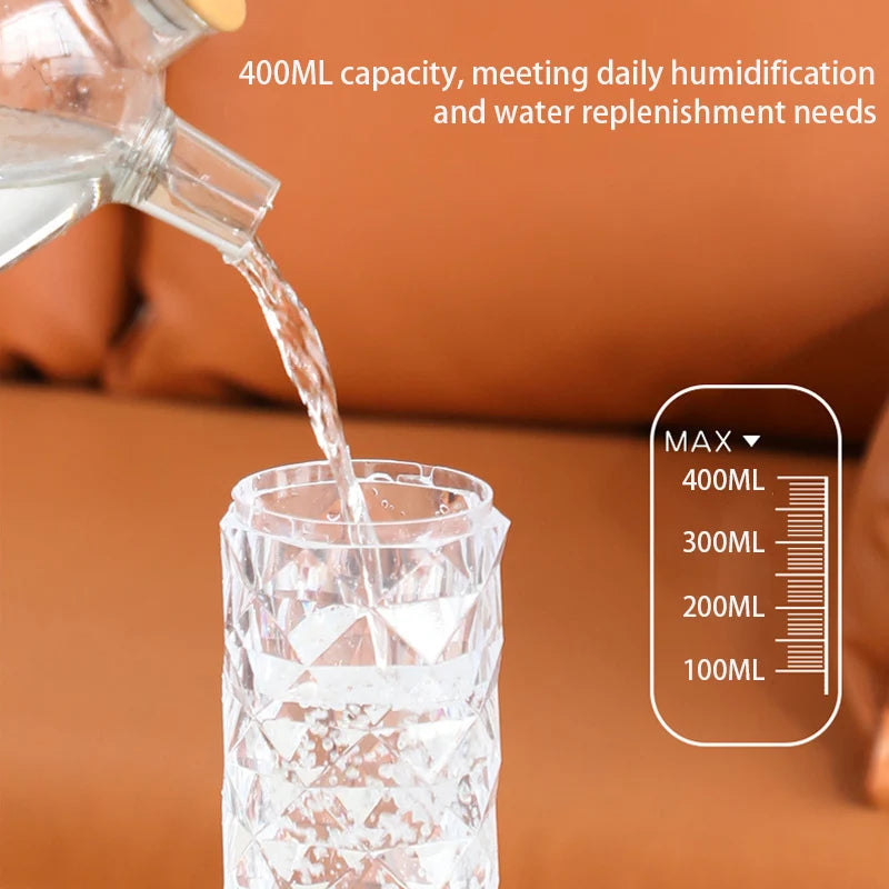 Air Humidifier 400ML Aroma Diffuser RGB Light