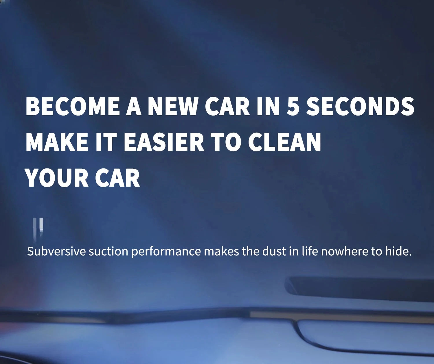 Car Vacuum Cleaner 98000Pa Powerful Wireless