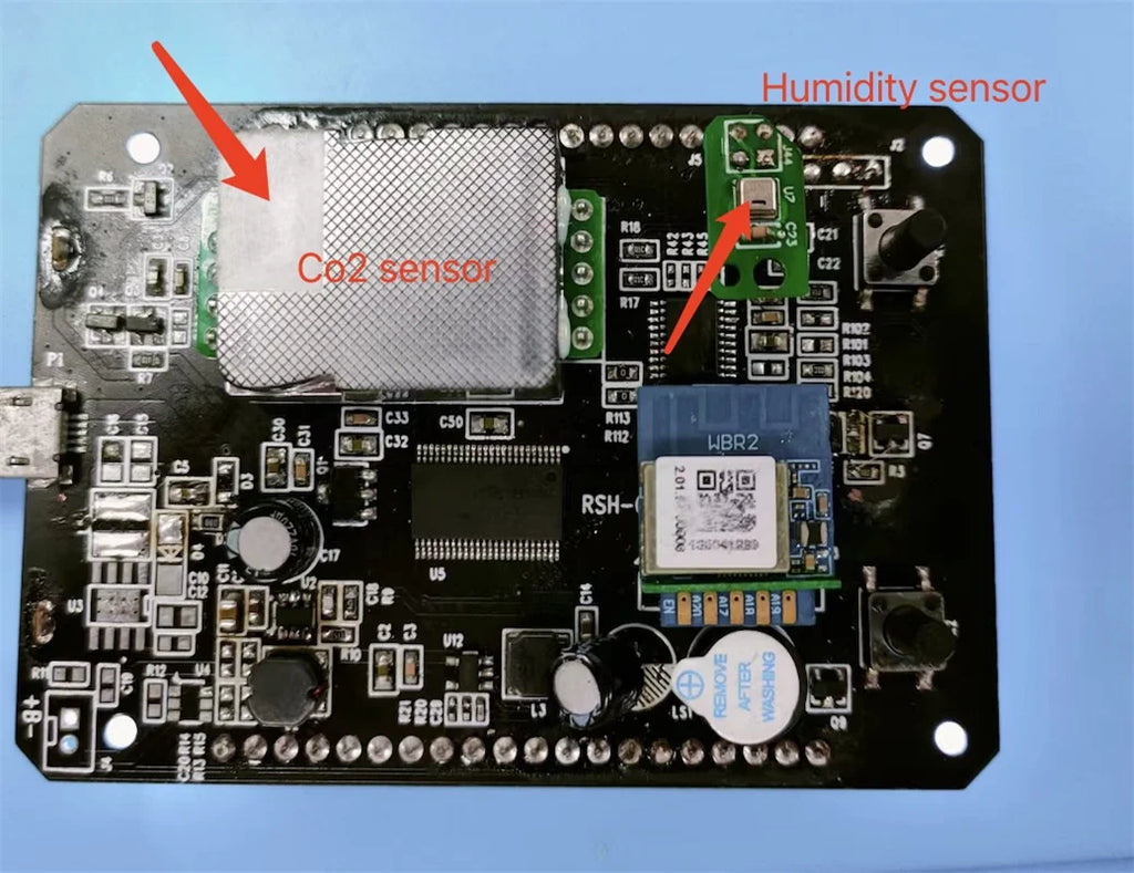 Smart CO2 Detector Tuya WiFi Air Quality Monitor