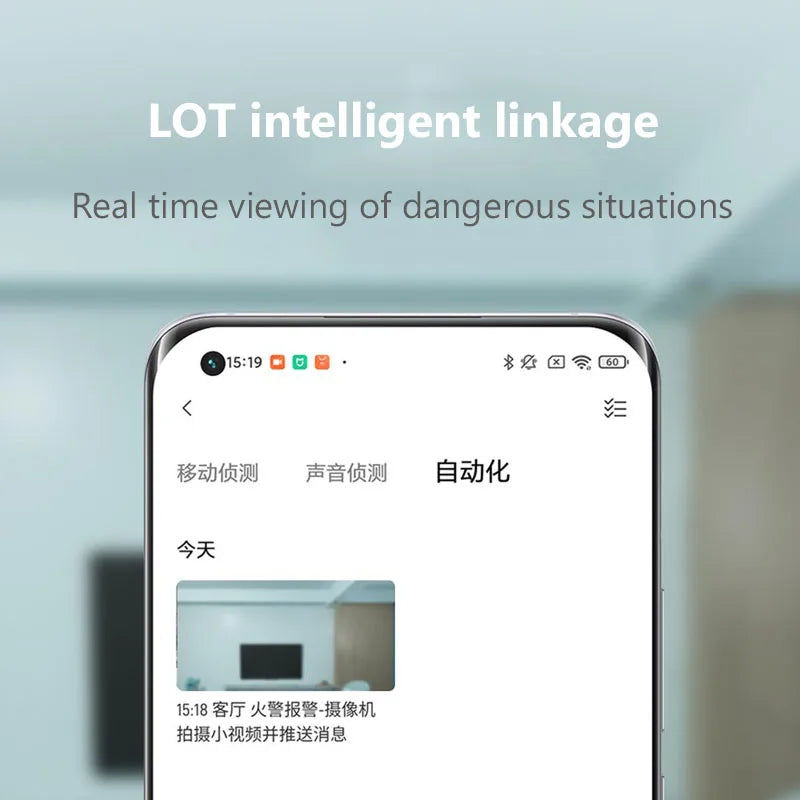 Smart Smoke Detector Xiaomi Fire Alarm Sensor