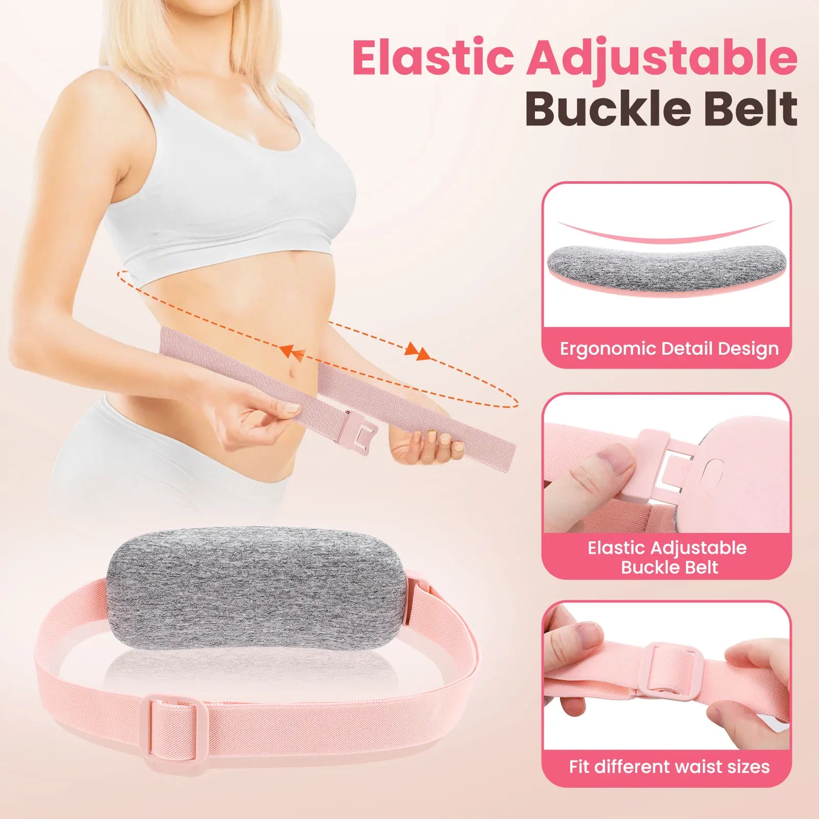 Menstrual Heating Pad Rechargeable Heat Relief Belt