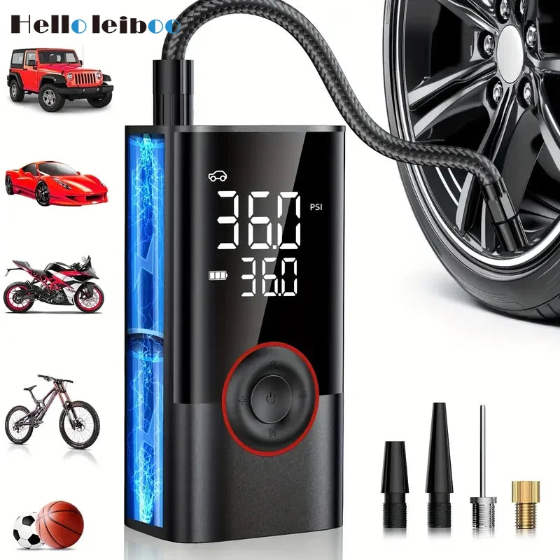 Portable Air Compressor 150PSI Tire Inflator