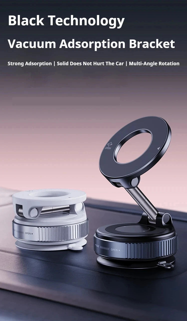 Car Phone Holder Magnetic Suction Cup 360° Rotatable