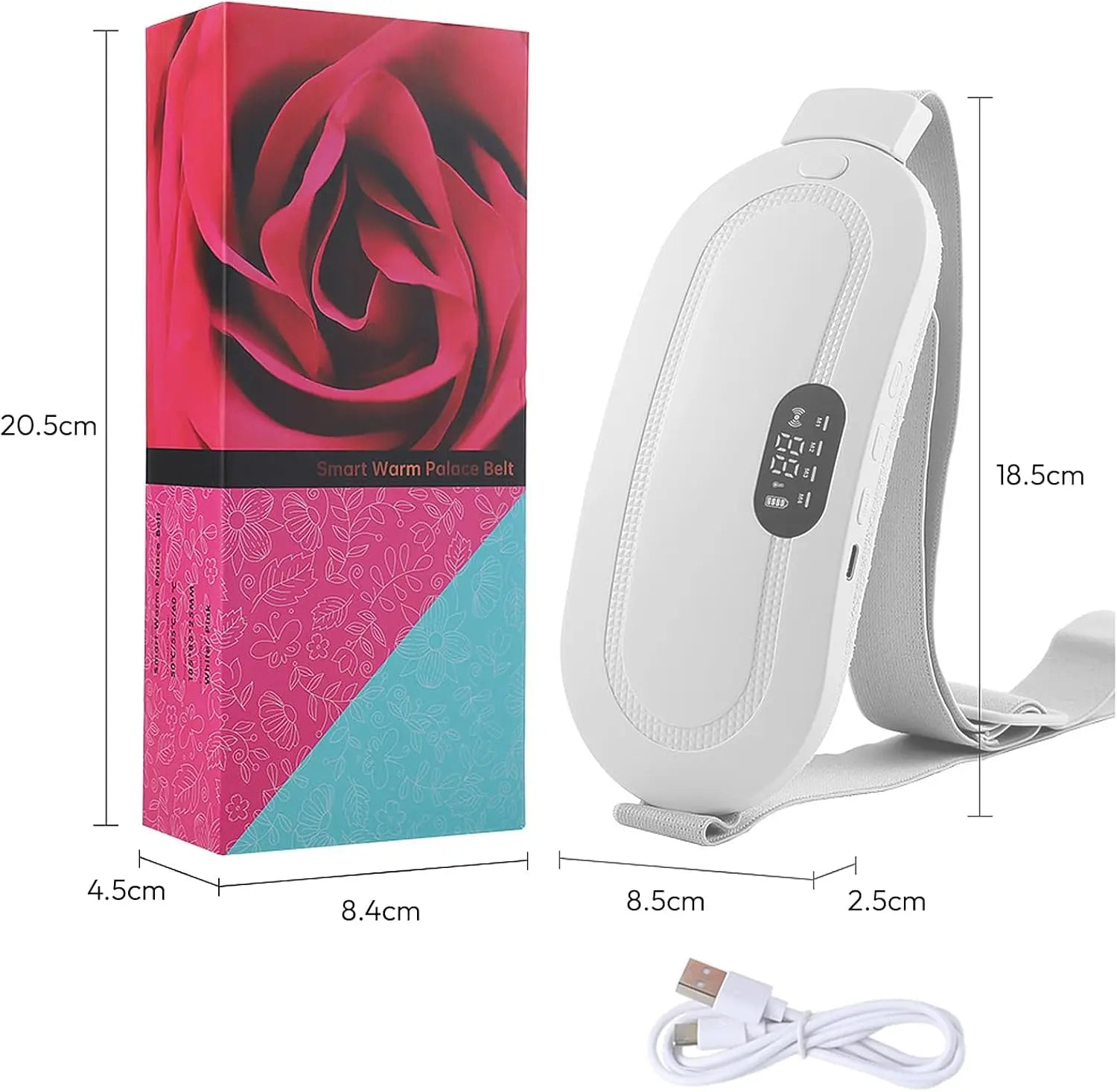 Menstrual Heating Pad 5000mAh Cordless Heat Belt