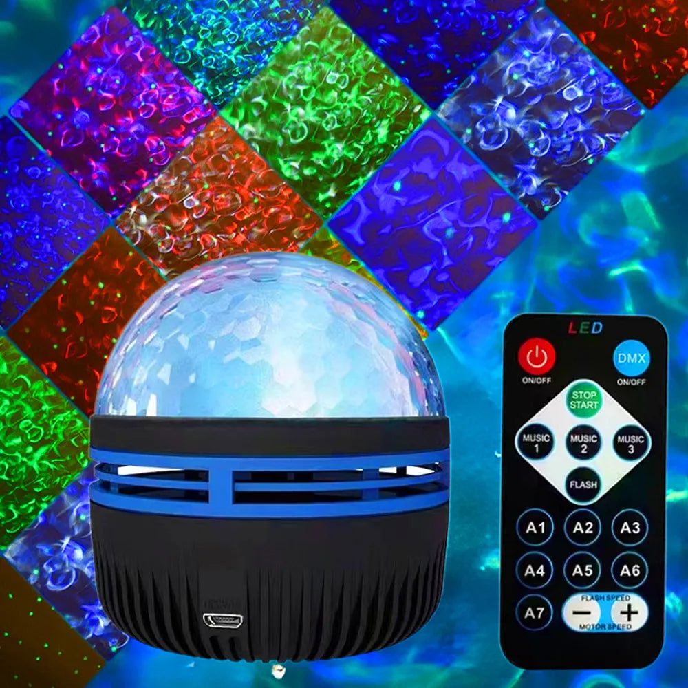 Galaxy Projector Aurora RGB Night Light USB