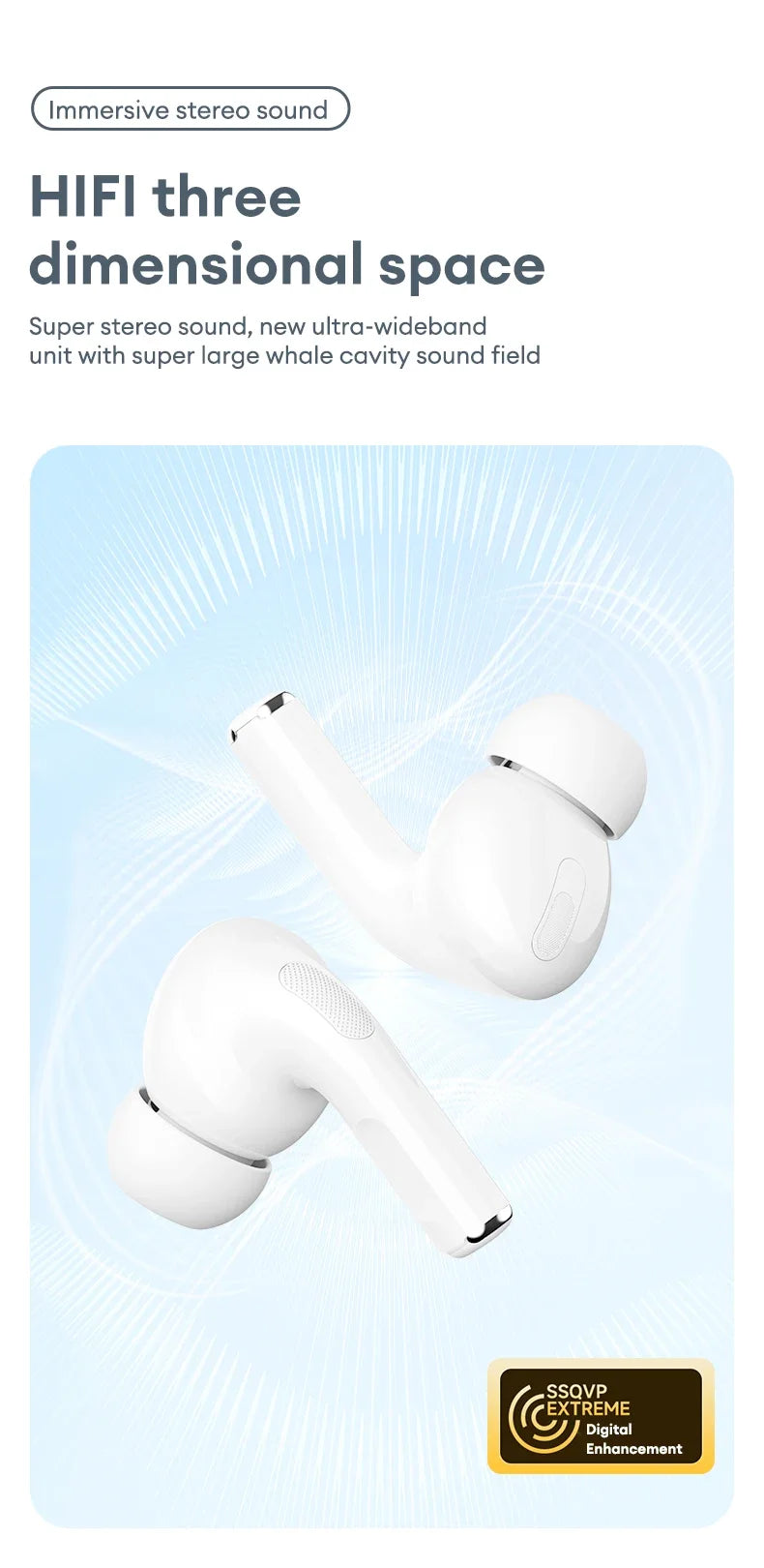 Wireless Bluetooth Earbuds XT53 Gaming Headset
