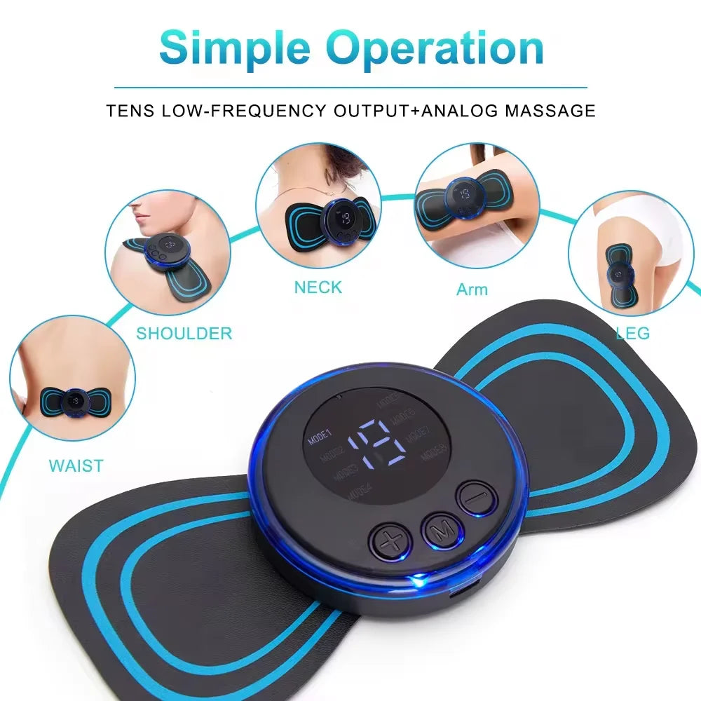 Electric Neck Massager Cervical Muscle Relax Tool