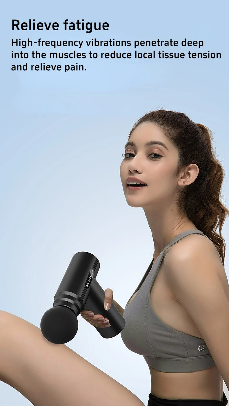 Mini Massage Gun USB Deep Tissue Muscle Relaxer