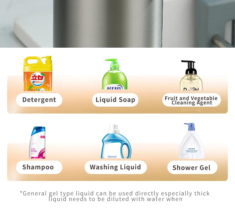 Automatic Soap Dispenser Smart Sensor Stainless Steel