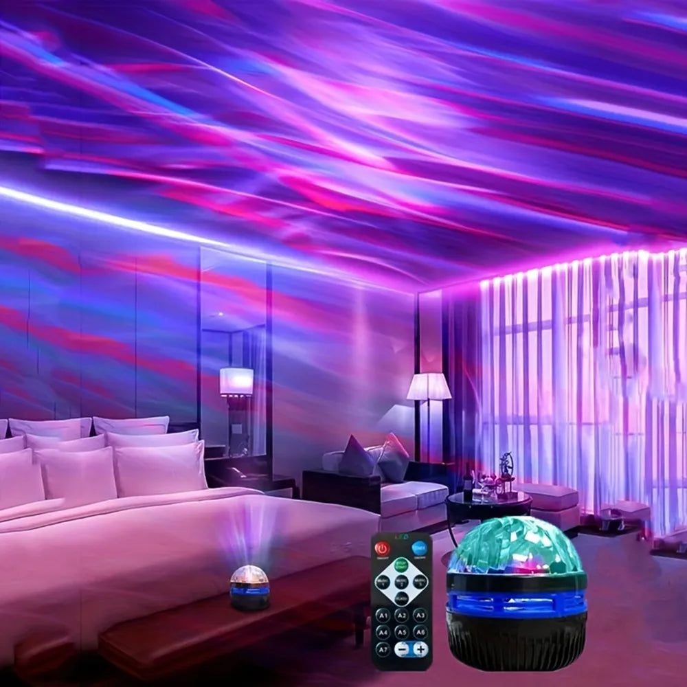 Galaxy Projector Aurora RGB Night Light USB