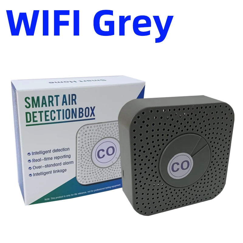 Smart Carbon Monoxide Detector WiFi Gas Alarm